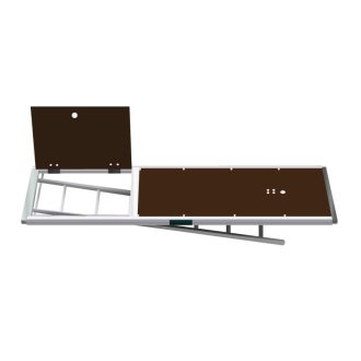 Podea din lemn cu trapă și scară 3.00 m x 0.70 m